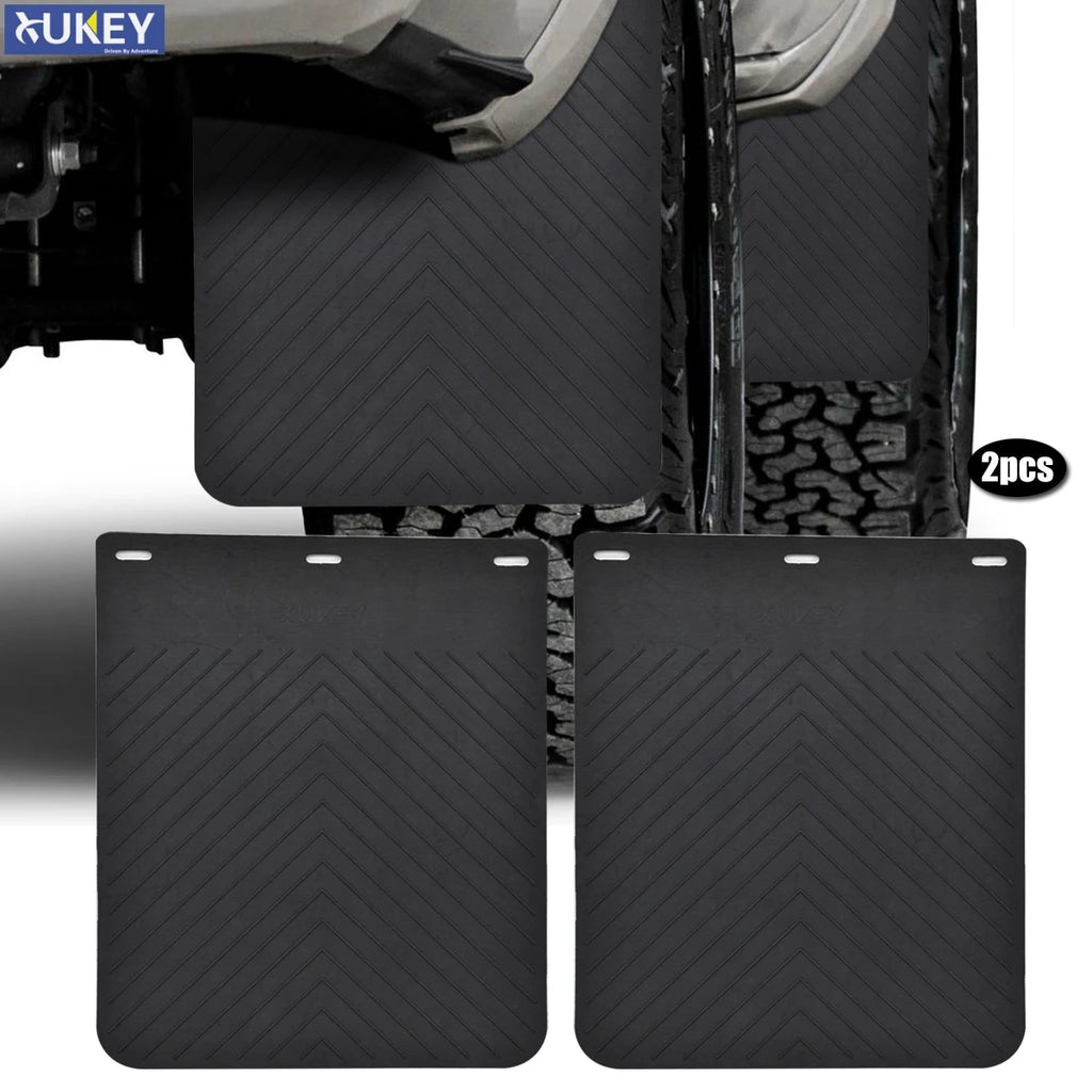 Universal Rubber Mudflaps Pickup SUV Van Truck Mud Flaps Splash Guards Mudguards Dirty Traps For VW AUDI KIA Renault Ford Mazda