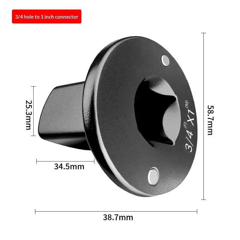 【W11】Impact Socket Adapter Set 3/4 To 1,1/2 To 3/4,3/8 To 1/2,1/4 To 3/8 Drive Ratchet Adapter 4 Pcs Socket Adapter Set