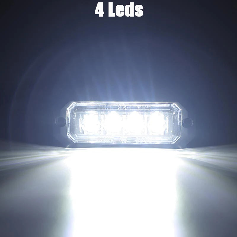 E8 DOT LED Side Marker Indicator Lights for Scania Peterbilt Kenworth IVECO DAF Hino MAN Foton Auman Daimler Heavy Truck 12V 24V