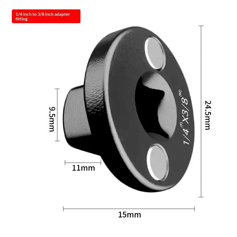 【W11】Impact Socket Adapter Set 3/4 To 1,1/2 To 3/4,3/8 To 1/2,1/4 To 3/8 Drive Ratchet Adapter 4 Pcs Socket Adapter Set