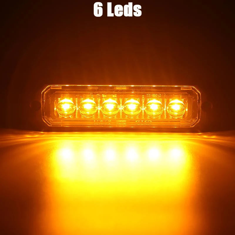 E8 DOT LED Side Marker Indicator Lights for Scania Peterbilt Kenworth IVECO DAF Hino MAN Foton Auman Daimler Heavy Truck 12V 24V