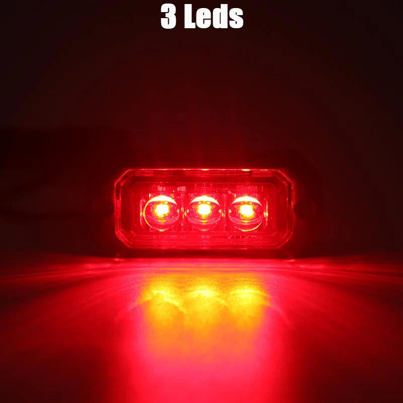 E8 DOT LED Side Marker Indicator Lights for Scania Peterbilt Kenworth IVECO DAF Hino MAN Foton Auman Daimler Heavy Truck 12V 24V