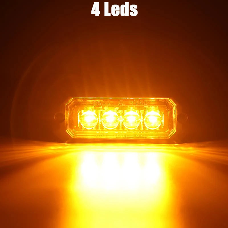 E8 DOT LED Side Marker Indicator Lights for Scania Peterbilt Kenworth IVECO DAF Hino MAN Foton Auman Daimler Heavy Truck 12V 24V