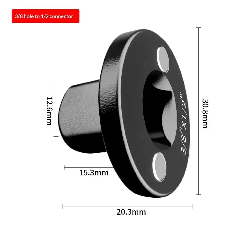 【W11】Impact Socket Adapter Set 3/4 To 1,1/2 To 3/4,3/8 To 1/2,1/4 To 3/8 Drive Ratchet Adapter 4 Pcs Socket Adapter Set