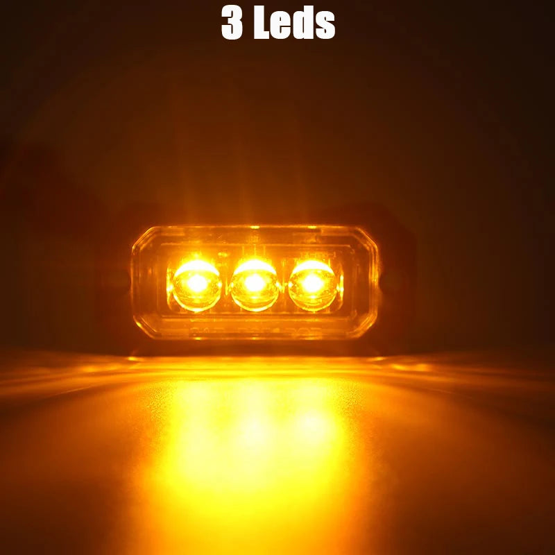 E8 DOT LED Side Marker Indicator Lights for Scania Peterbilt Kenworth IVECO DAF Hino MAN Foton Auman Daimler Heavy Truck 12V 24V