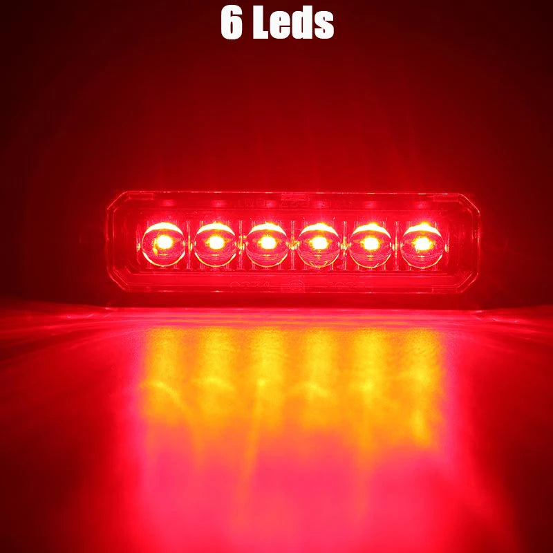 E8 DOT LED Side Marker Indicator Lights for Scania Peterbilt Kenworth IVECO DAF Hino MAN Foton Auman Daimler Heavy Truck 12V 24V