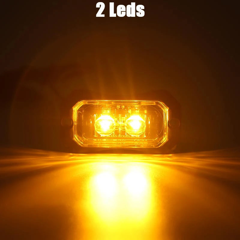 E8 DOT LED Side Marker Indicator Lights for Scania Peterbilt Kenworth IVECO DAF Hino MAN Foton Auman Daimler Heavy Truck 12V 24V