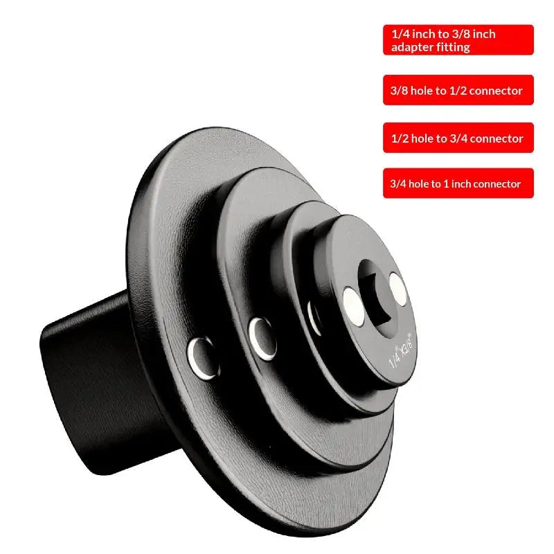 【W11】Impact Socket Adapter Set 3/4 To 1,1/2 To 3/4,3/8 To 1/2,1/4 To 3/8 Drive Ratchet Adapter 4 Pcs Socket Adapter Set