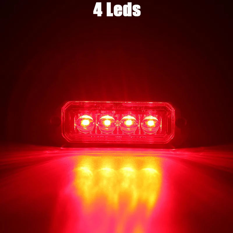 E8 DOT LED Side Marker Indicator Lights for Scania Peterbilt Kenworth IVECO DAF Hino MAN Foton Auman Daimler Heavy Truck 12V 24V